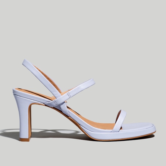 New MADEWELL Size 10.5 The Cherelle Slingback Heeled Sandal in Distant Peri - Picture 2 of 8